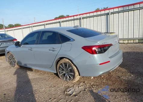 2023 Honda Civic Ex /Ex W/O Bsi из США, поврежденный, VIN 2HGFE1F75PH321982